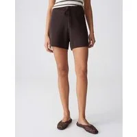 OPUS Shorts Maadow resort aus Strick mit festem Griff Das Bindedetail unterstreicht den entspannten Casual Look