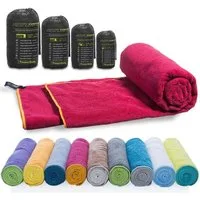 LightDry Reisehandtuch LightDry Reisehandtuch – Leichtes Mikrofaser-Sport und Strandhandtuch, Sport, Strand & Badehandtuch