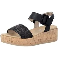 Remonte Remonte Sandalen Lederimitat Keilsandalette