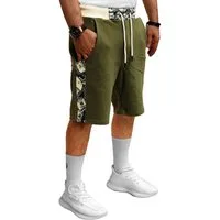 RMK Shorts Herren Sport Sweatshorts kurze Hose Sommer Bermuda Elastikbund mit Tunnelzug