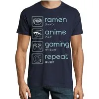 Youth Designz Print-Shirt Ramen Anime Gaming Herren T-Shirt mit lustigen Logo für Herren