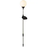 Northpoint Gartenstecker LED Solar Gartenstäbe Außenbereich wetterbeständig