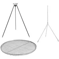 CookKing Schwenkgrill Dreibein Edelstahl Ø 70
