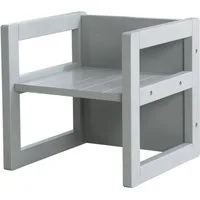 roba® Sitzhocker Wendehocker mit 3 Sitzhöhen - Kinderhocker - Sitz Kind, Hocker durch Drehen in 3 Sitzhöhen verstellen