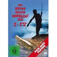 DVD Die Götter müssen verrückt sein I-IV / Four Gods Feature (4 DVDs)
