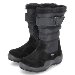 Primigi Snowboots - Gr. 27 - Schwarz - Leder & Textil