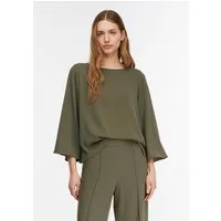 comma Kurzarmbluse Bluse Fließende Bluse mit weiten Ärmeln