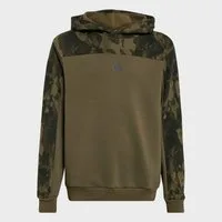 adidas Sportswear Kapuzensweatshirt SEASONAL ESSENTIALS KIDS HOODIE, CAMOUFLAGE, FRENCH TERRY