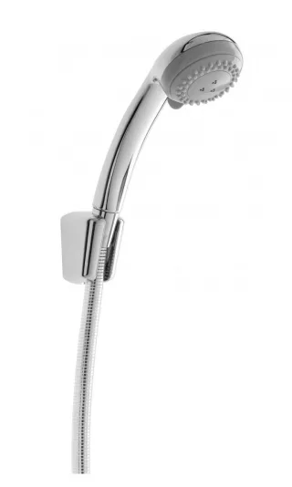Herzbach Modena Duo Wannenset rund, Duo Handbrause chrom , 60.601200.1.01 60.601200.1.01