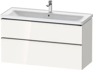 Duravit D-Neo Waschtischunterbau wandhängend Weiß Hochglanz 1184x452x625 mm - DE4391010220000 DE4391010220000