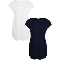 Seidel Moden Longshirt Otto exclusiv (2-tlg) 2er Pack Rundhals - Viskose - MADE IN GERMANY