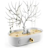 LuxusKollektion Schmuck Etagere Schmuckständer Geweih Baum Rack Aufbewahrungsbox Tablett
