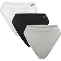 Reebok Slip (3er Pack) ohne störende Nähte, eng, basic, bequem, mit Logo, breiter Bund