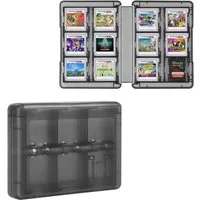 kwmobile Spielekonsolen-Tasche Box für Spiel-Kartuschen für Nintendo 3DS (1-tlg), Spiele Hülle für bis zu 22 Spiele und Zubehör