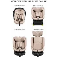 Kinderkraft Babyschale Endura Safe Modular System (Babyschale, Kindersitz und Isofix Base)