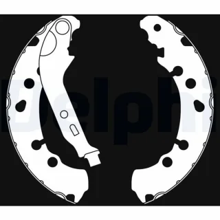 Delphi Bremsbacken hinten Daihatsu Charade Toyota Yaris