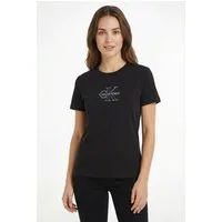 Calvin Klein Jeans T-Shirt SS CLASSIC FOIL MONOLOGO TEE Mit Metallic-Logo