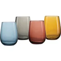 Ritzenhoff & Breker Gläser-Set Palermo, 4-tlg., Glas, Trinkglas im 4er Set, je 475 ml