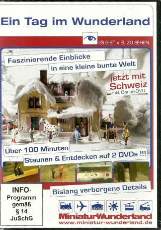 Ein Tag im Wunderland - 2 DVDs vom Miniatur-Wunderland Hamburg [DVD]