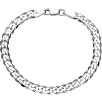 JEWLIX Panzerarmband JEWLIX Panzerarmband 925 Silber 6mm Herrenarmband PA0060 (Länge: 19cm)