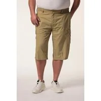 Men Plus Bermudas Cargo-Capri UV- Mückenschutz Elastikbund
