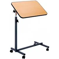 CARELINE Beistelltisch Krankenpflegetisch Beistelltisch NOVA Bettbeistelltisch Nachttisch (1-St), Tischplatte (B x T, cm): 60,5 x 40,5