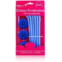 Kochblume Trinkhalme, (Set, 7-tlg)