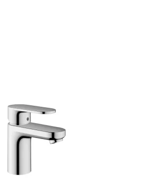 Hansgrohe Waschtischmischer 70 Vernis Blend mit Zugstangen-Ablaufgarnitur chrom,71510000 71510000