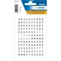 HERMA Aufkleber HERMA Buchstaben-Sticker A-Z, Folie schwarz, 5 mm hoch 4154