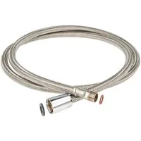 tecuro Spültischarmatur Küchen Ersatz Brauseschlauch M15/1 x 1/2 Konusmutter x 150 cm