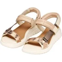 Geox Flextride beige/gold Damen Sandale