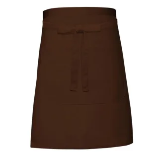 Link Kitchen Wear - Bäckerschürze, Tasche (Braun)