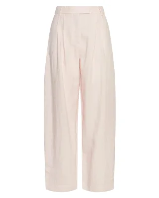 msch copenhagen - MSCHFranciska HW Pants lotus melange - Gr. - XS