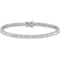 Bruno Banani Armband Schmuck Geschenk Silber 925 Armschmuck Armkette Tennisarmband Silber, mit Zirkonia (synth)