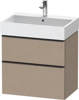 Duravit D-Neo Waschtischunterbau wandhängend Leinen Matt 684x442x625 mm - DE43720BD750000 DE43720BD750000