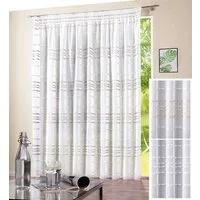 DecoHome24 Gardine Cataleya, Smokband, Store
