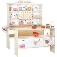 roba® Kaufladen Verkaufsstand, naturfarben