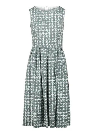 Robe Légère - Sommerkleid white/dark green - Gr. - 44