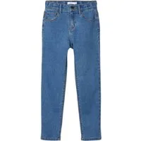 Name It 5-Pocket-Jeans Mädchen Mom-Fit NKFROSE DNMCECE 2394 HW MOM PANT NOOS in Unifarbe