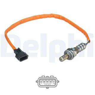 Delphi Lambdasonde Dacia Lada Renault ES21059-12B1