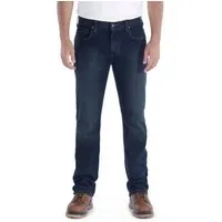 Carhartt Stretch-Jeans Carhartt 102807 Stretch Jeanshose Für Herren Mit Geradem Schnitt