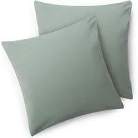 Blumtal Kissenbezug Premium Jersey 2er Set, Oeko-Tex Zertifiziert, (2 Stück), 100% Baumwolle