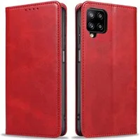 Tec-Expert Handyhülle Tasche Hülle für Samsung Galaxy A12 6.5 Zoll, 6.5", Cover Klapphülle Case mit Kartenfach Fliphülle aufstellbar