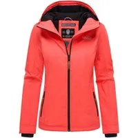 Marikoo Outdoorjacke Brombeere sportliche Übergangsjacke mit Kapuze
