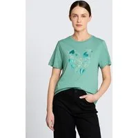TOM TAILOR T-Shirt T-Shirt (im Einserpack) T-Shirt mit Print