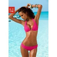 LASCANA Triangel-Bikini im Nacken zu binden, wattierte Cups, mit eingearbeiteten Kissen