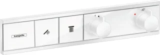 Hansgrohe Thermostat Unterputz RainSelect Fertigset 2 Verbraucher mattweiss, 15380700 15380700