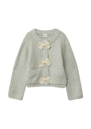 s.Oliver - Strickjacke grau - Gr. - 98