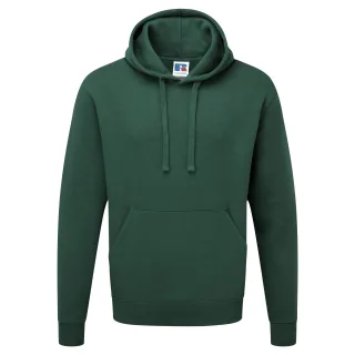 Russell Mens Authentic Hooded Sweatshirt / Hoodie (Flaschengrün)