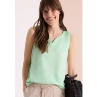 CECIL Shirttop aus reiner Baumwolle